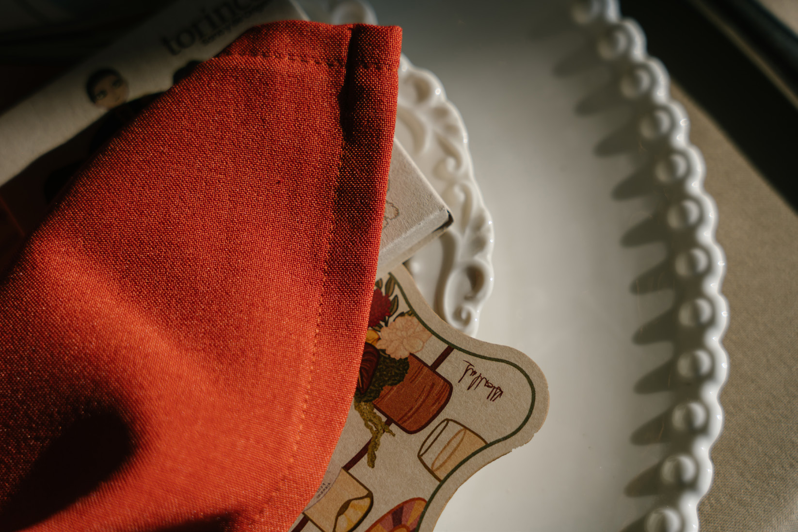 Napkin & keepsake